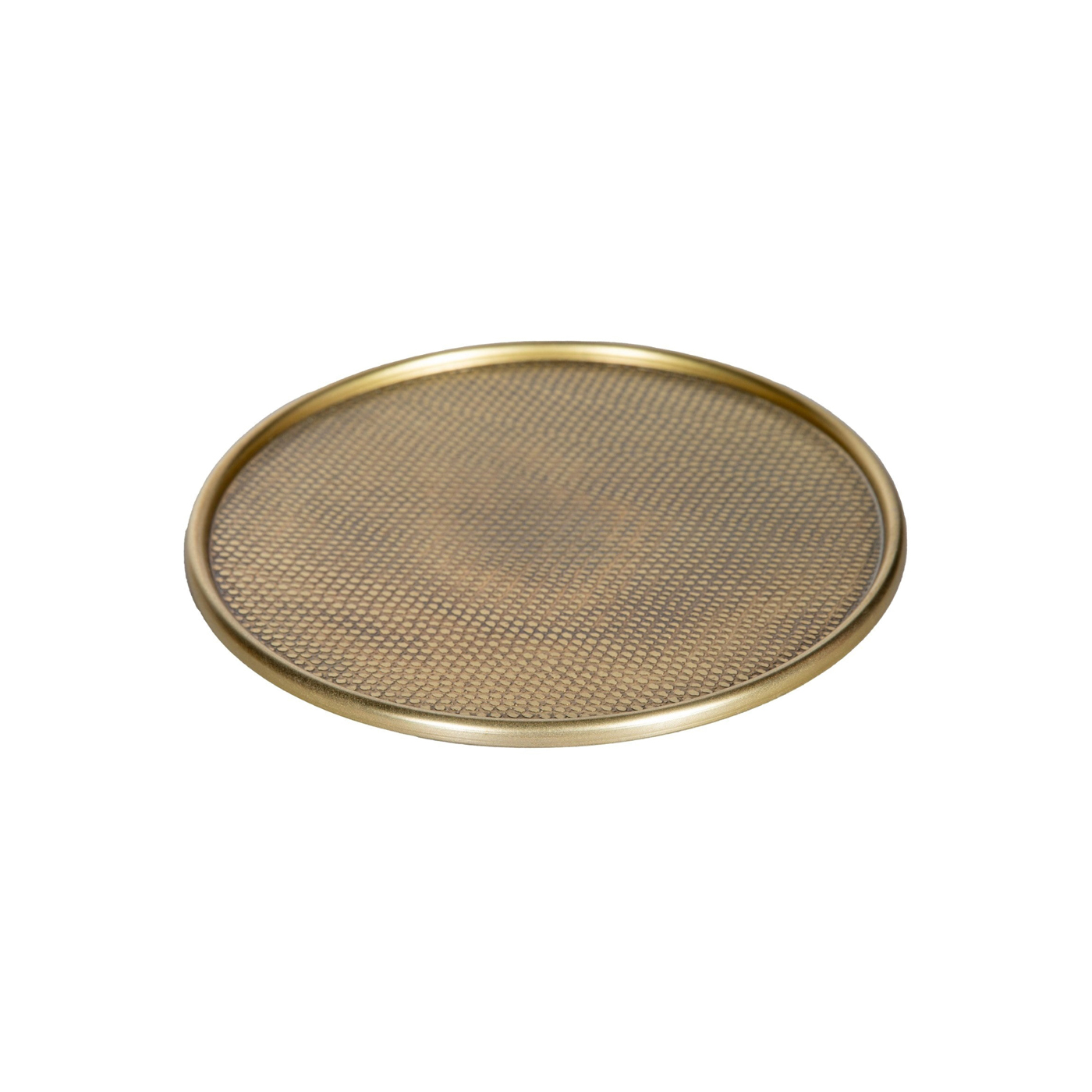 SSH COLLECTION Cobra 50cm Wide Serving Tray - Antique Brass