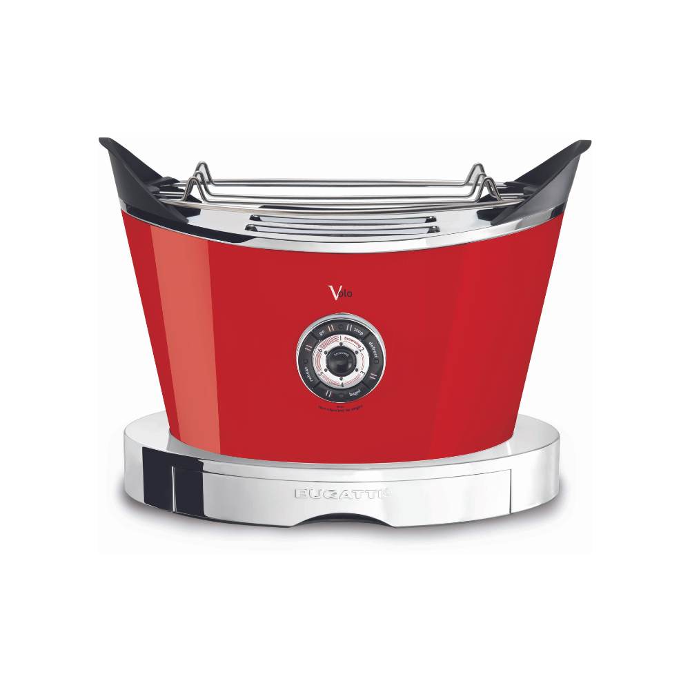 BUGATTI Volo 2 Slice Toaster - Red