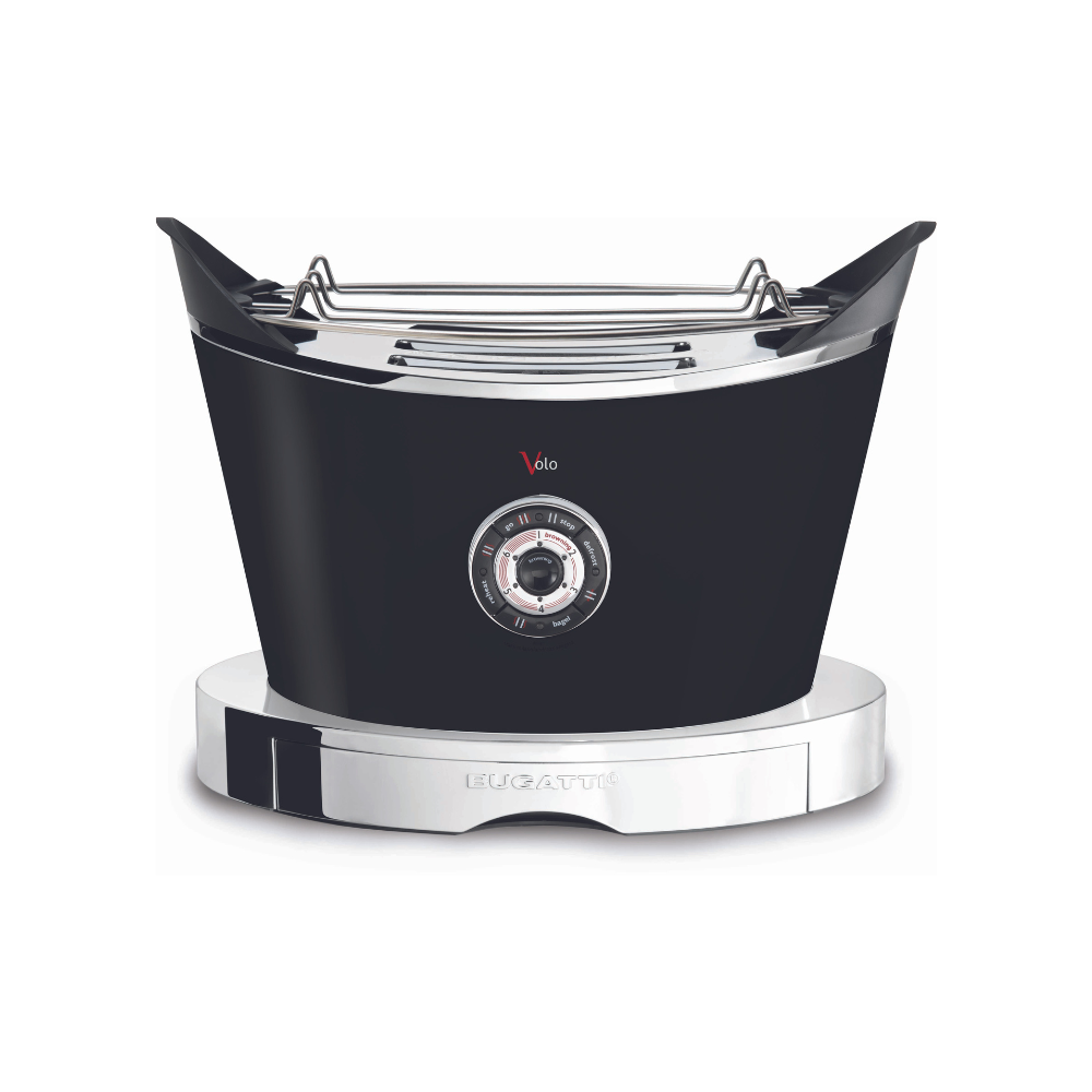 BUGATTI Volo 2 Slice Toaster - Matte Black