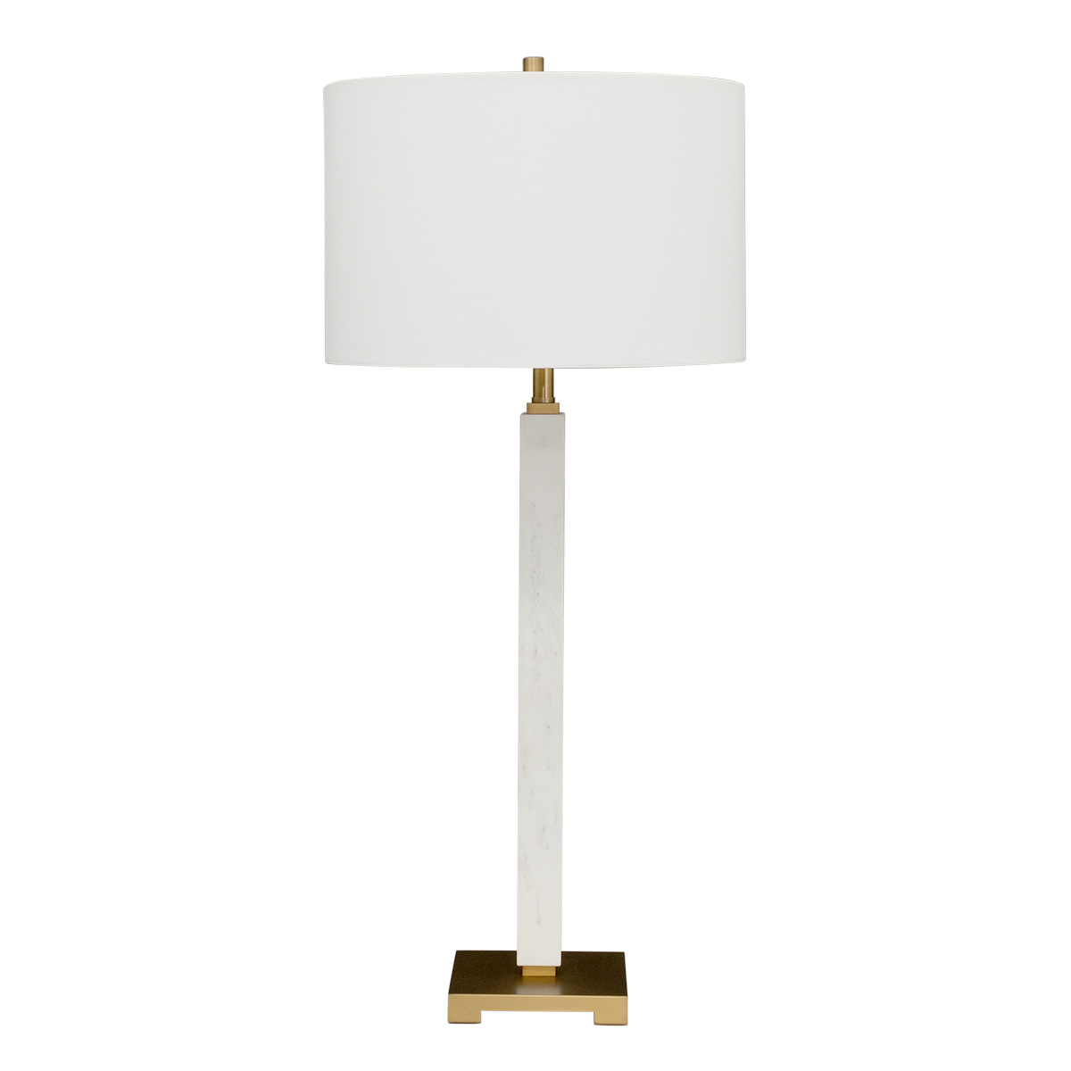 CAFE LIGHTING Essex Marble Table Lamp - White