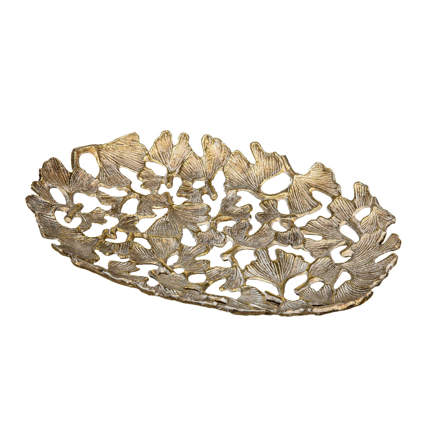 SSH COLLECTION Jali 40cm Decorative Platter - Gold