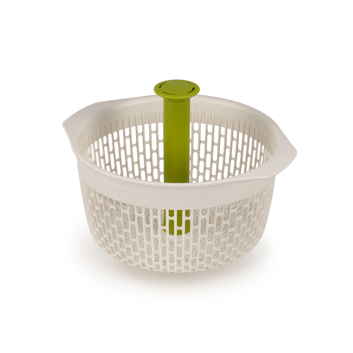 JOSEPH JOSEPH Spindola In-sink Salad-spinning Colander - White/Green