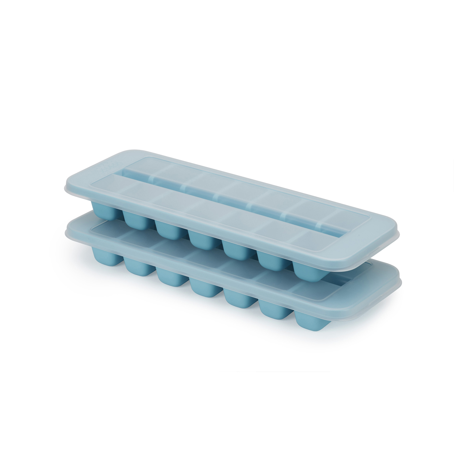 Pack of 2 JOSEPH JOSEPH Flow Easy-fill Blue Ice-cube Trays