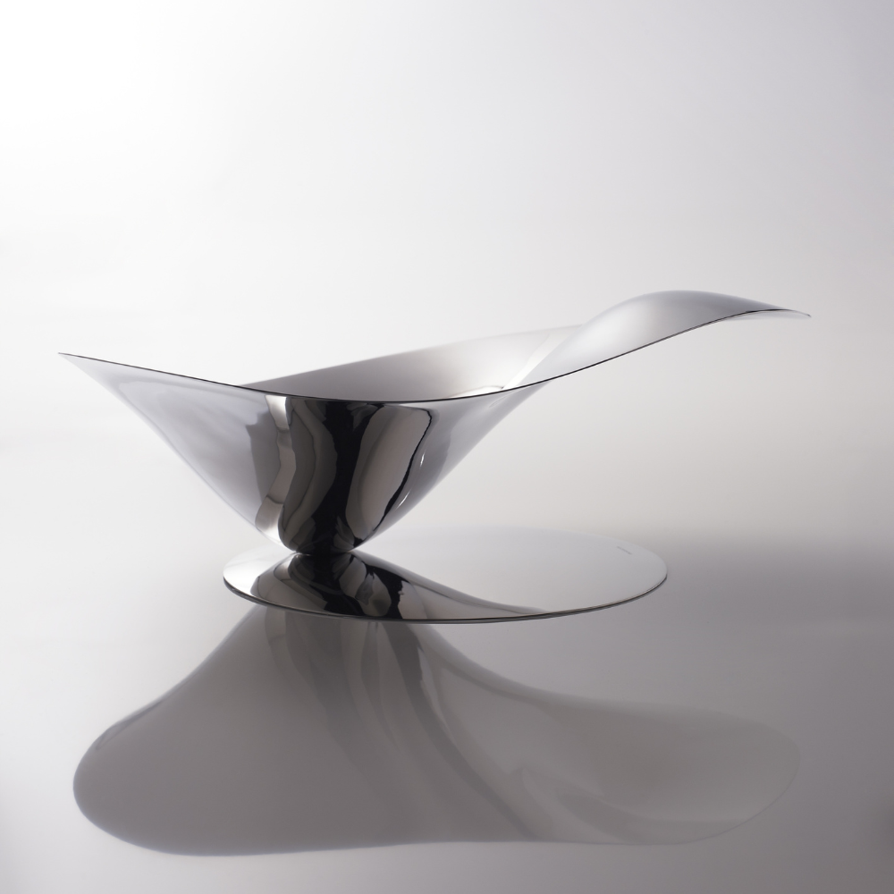 BUGATTI Petalo Fruit Bowl - Inox