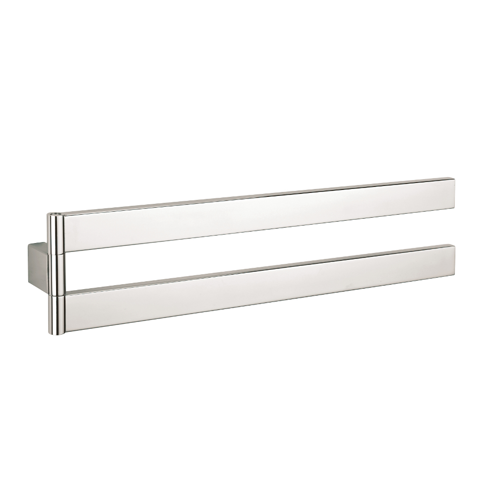 AGUZZO Montangna Stainless Steel Double Towel Bar - Movable