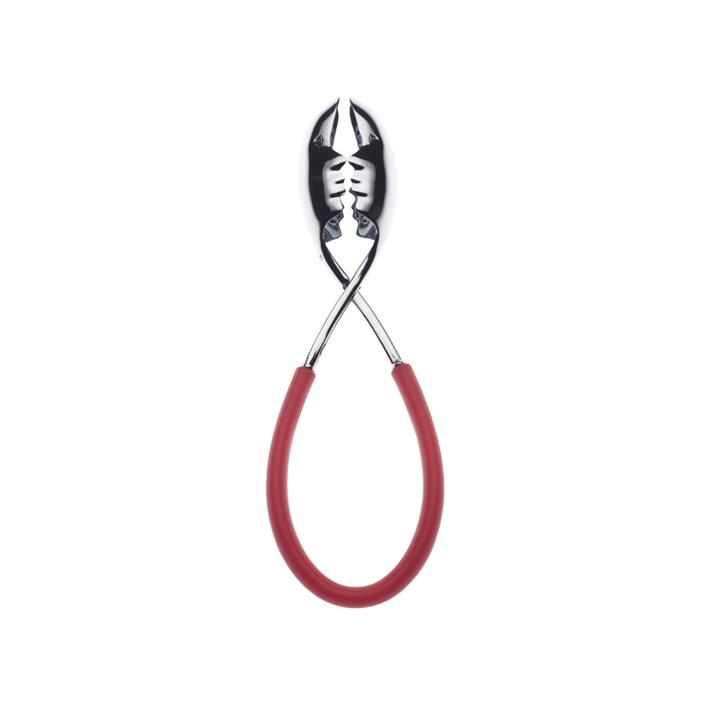 BUGATTI Kiss Salad Tongs - Red