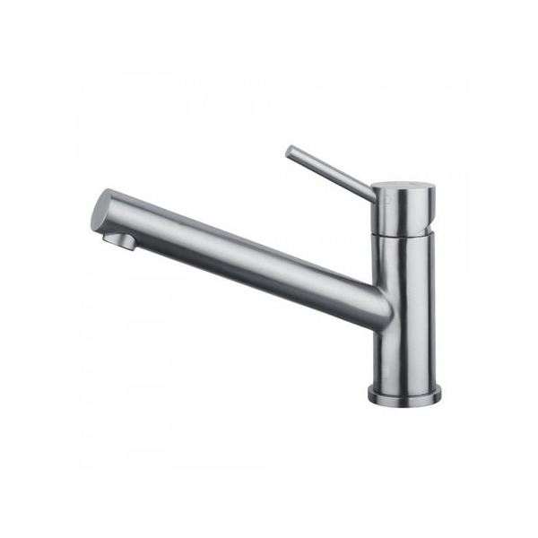 SWEDIA Oskar Stainless Steel Kitchen Sink Mixer - Brushed