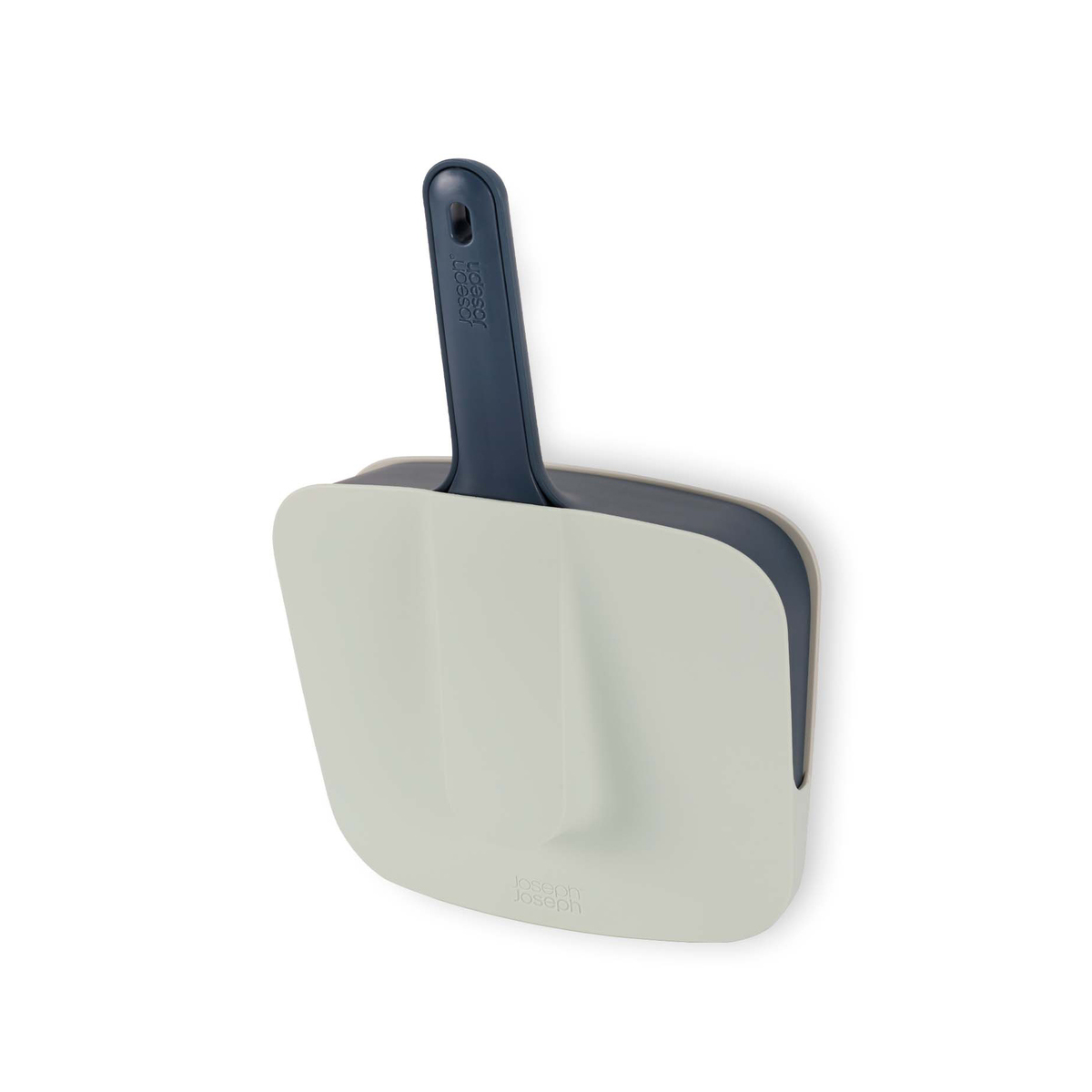 JOSEPH JOSEPH CleanStore Wall-mounted Dustpan & Brush with Dust-shield Storage