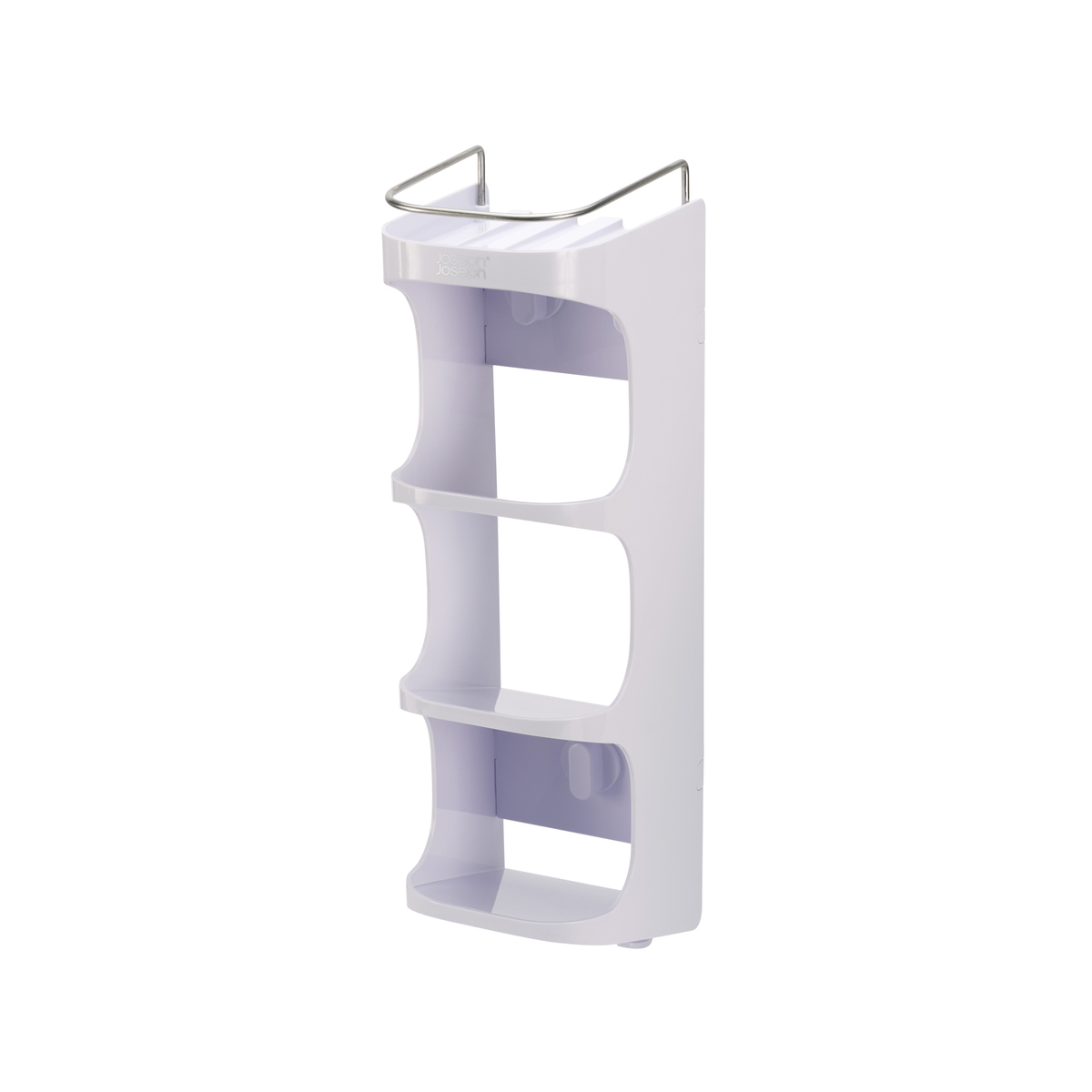 JOSEPH JOSEPH Capsule Compact 4-tier Shower Shelf - White