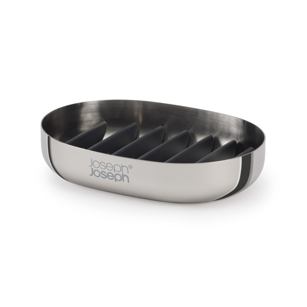 JOSEPH JOSEPH EasyStore Luxe Soap Dish - Steel