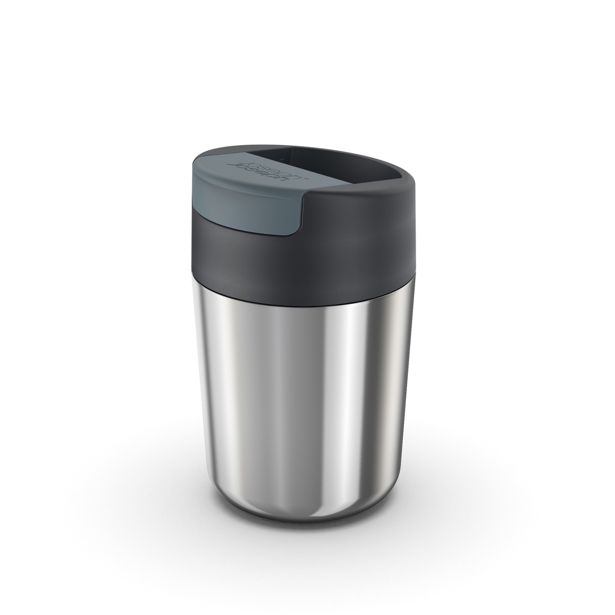 JOSEPH JOSEPH Sipp 340ml Steel Travel Mug - Anthracite