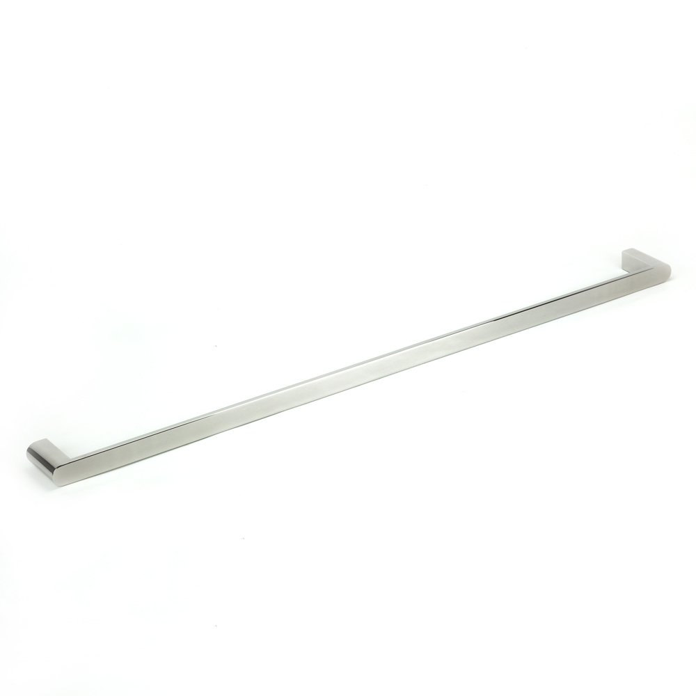 VALE Fluid 900mm Single Towel Rail - Polished Stainless Steel