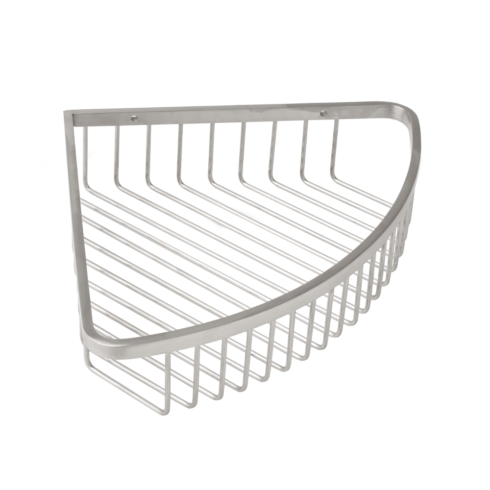 AGUZZO Stainless Steel Corner Basket - Chrome