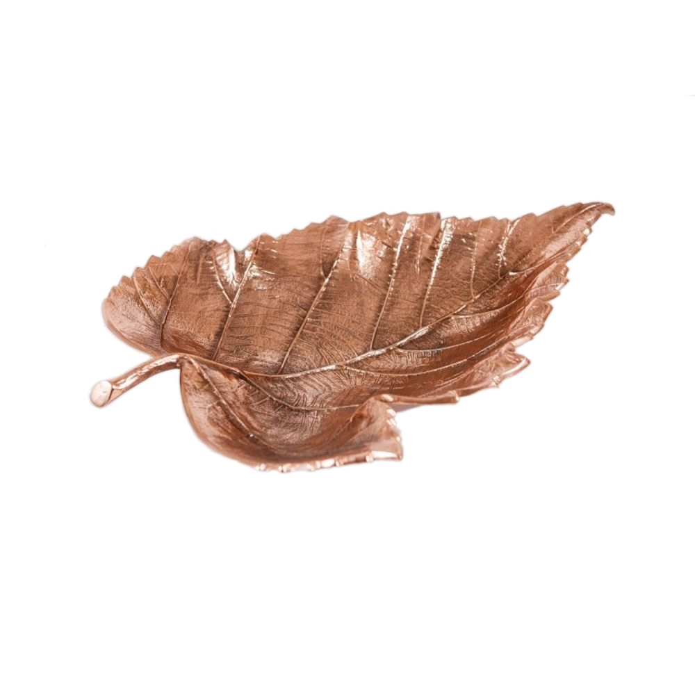 SSH COLLECTION Maple Small 24cm Long Decorative Leaf - Copper