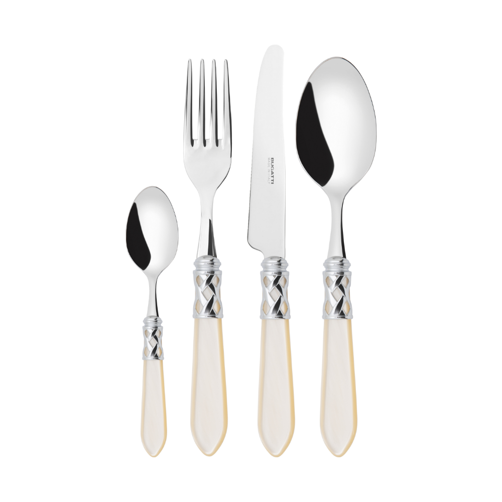 BUGATTI Aladdin 24 Piece Cutlery Set - Ivory