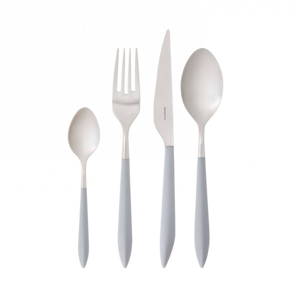 BUGATTI Ares 16 Piece Cutlery Set - Grey