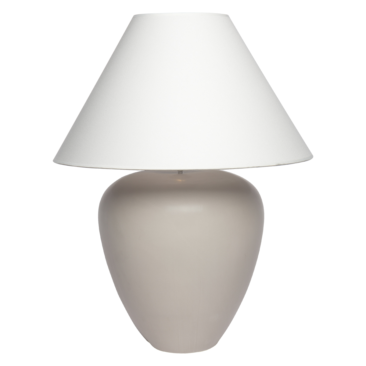 CAFE LIGHTING Picasso Table Lamp - Natural with White Shade