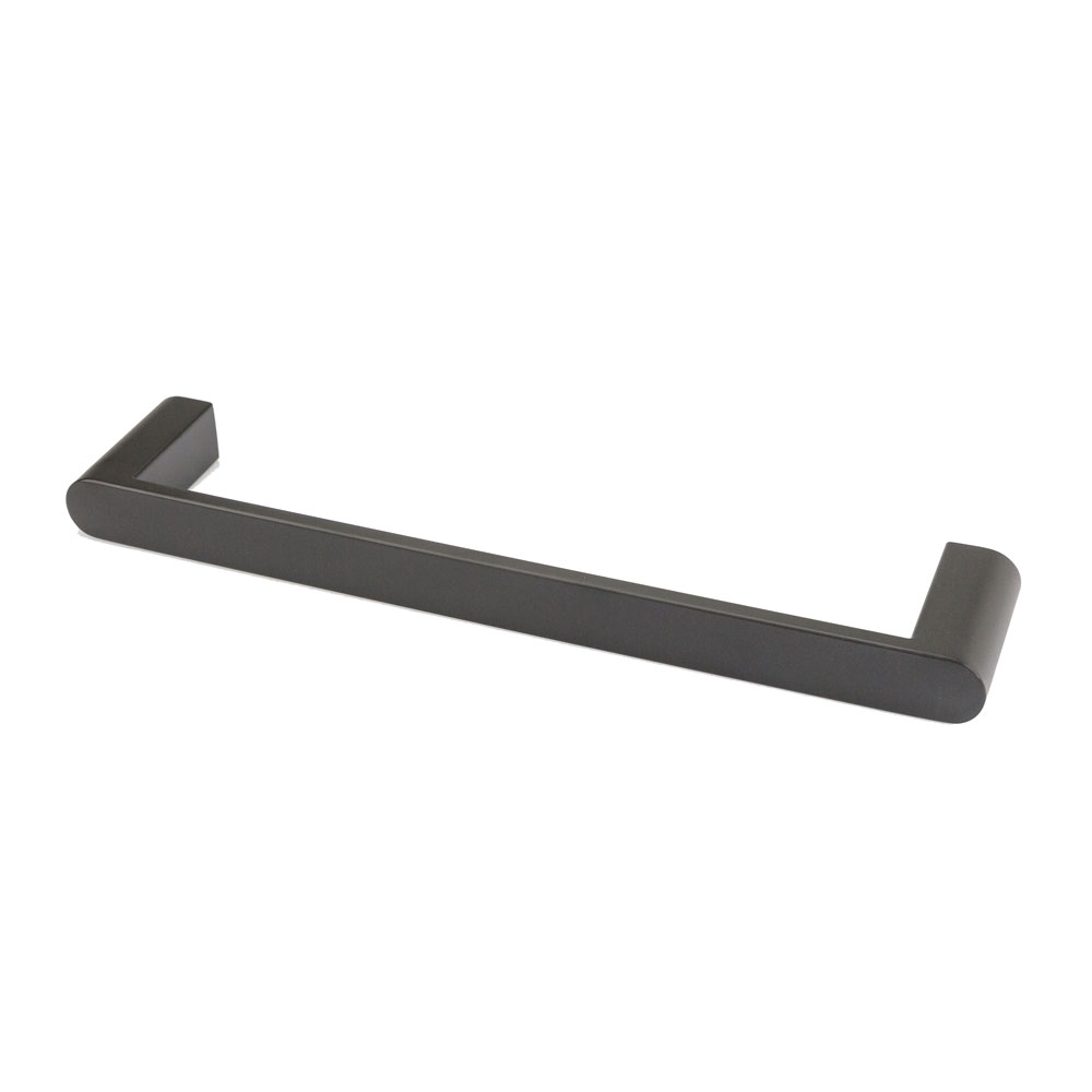 VALE Fluid Stainless Steel Hand Towel Holder - Matte Black