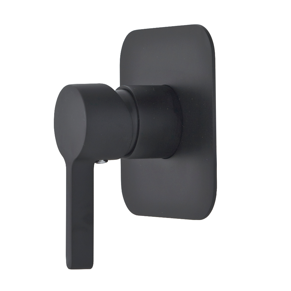 VALE Brighton Nero Wall Mounted Shower Mixer - Matte Black