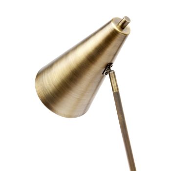 CAFE LIGHTING Jaggar Marble Task Lamp - Brass