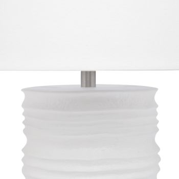 CAFE LIGHTING Matisse Table Lamp - White with White Shade