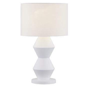 CAFE LIGHTING Abstract Table Lamp - White