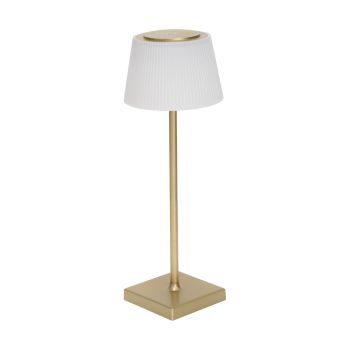 CAFE LIGHTING Tate Rechargeable LED Touch Lamp - Gold