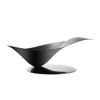 BUGATTI Petalo Fruit Bowl - Black