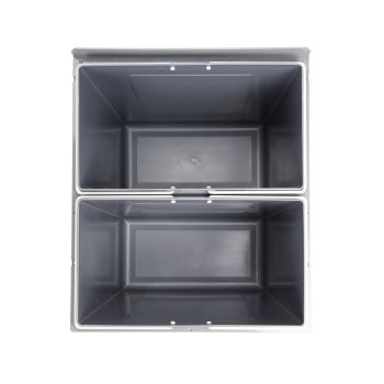 ELITE Valet 32L Twin Side Mounted Slide-Out Concealed Waste Bin (40cm cupboard)