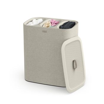 JOSEPH JOSEPH Tota Trio 90 Litre Laundry Basket - Ecru