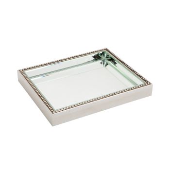 CAFE LIGHTING Zeta Small Tray - Antique Silver