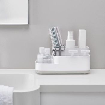 JOSEPH JOSEPH EasyStore Bathroom Caddy - White/Grey