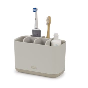 JOSEPH JOSEPH EasyStore Large Toothbrush Caddy - Ecru