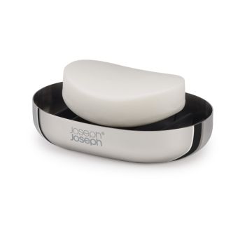 JOSEPH JOSEPH EasyStore Luxe Soap Dish - Steel