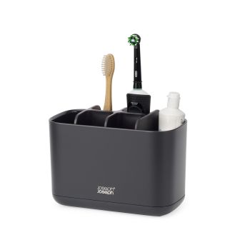 JOSEPH JOSEPH EasyStore Large Toothbrush Caddy - Black