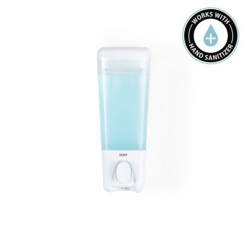 BETTER LIVING Clear Choice Soap and Sanitiser Dispenser 1 - White