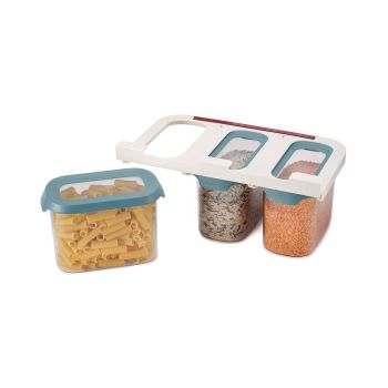 JOSEPH JOSEPH CupboardStore Food Storage Set - Dark Opal