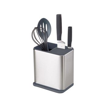 JOSEPH JOSEPH Surface Utensil Pot - Stainless Steel 