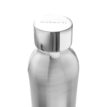 BUGATTI B-Bottle Twin Wall 500ml Drink Bottle - Brushed Steel