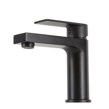 AGUZZO Prato Bathroom Basin Mixer Tap - Matte Black