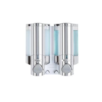 BETTER LIVING Aviva 2 x 300ml Dispenser 2 - Chrome