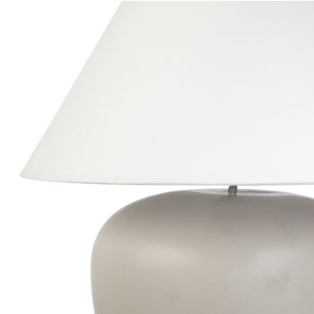 CAFE LIGHTING Picasso Table Lamp - Natural with White Shade