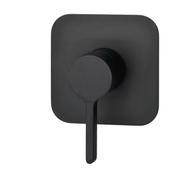 VALE Brighton Nero Wall Mounted Shower Mixer - Matte Black