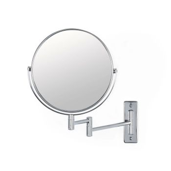 BETTER LIVING Cosmo 20cm Double Sided Wall Mounted Mirror - Chrome