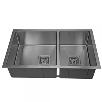 SWEDIA Dante Kitchen Sink 760mm 1+3/4 Bowl - 1.5mm Thick Stainless Steel 