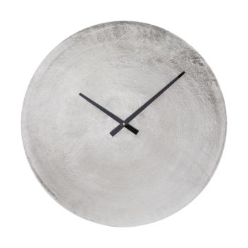 SSH COLLECTION Verona 60cm Wide Round Wall Clock - Nickel