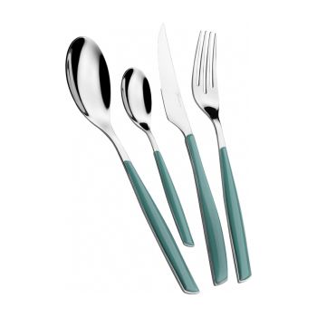 BUGATTI Glamour 24 Piece Cutlery Set - Celadon