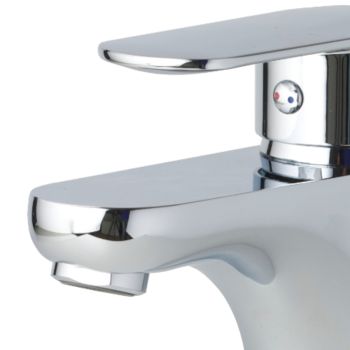 VALE Grande Single Lever Basin Mixer Tap - Chrome