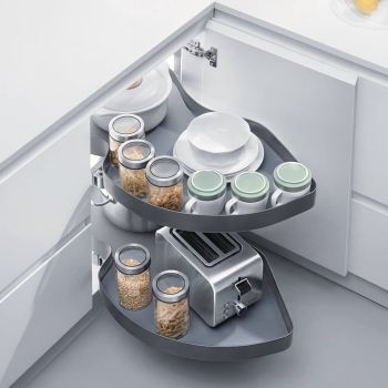 HIGOLD Shearer Swing Out Left Opening Kitchen Corner Storage (for 90cm blind corner)
