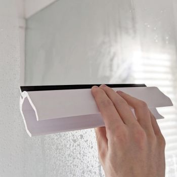 SHOWER STIK Shower Squeegee - White